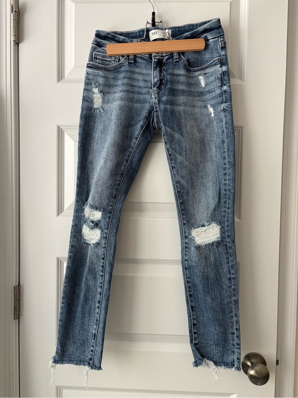 BKE Stella Slim Fit Low Rise Ankle Skinny Jeans Size 25